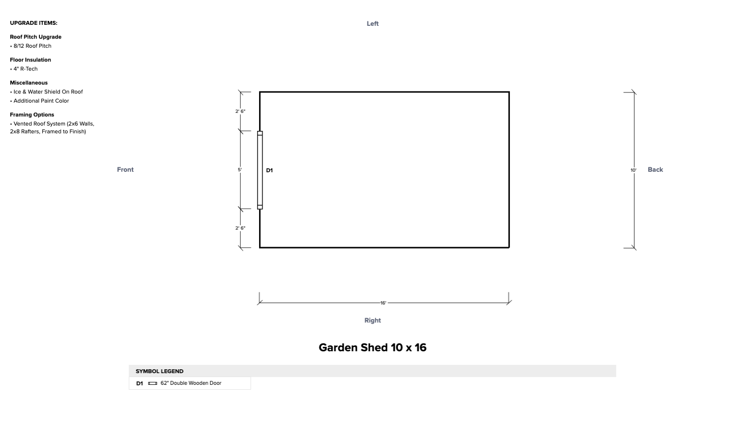 Garden Shed 10x16 - Image 6